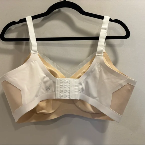 Honeylove Crossover Bra in Sand Size 1X-L - Picture 6 of 12